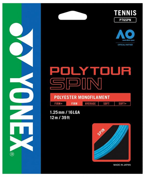 Yonex Poly Tour Spin 1.25 Cobalt Blue
